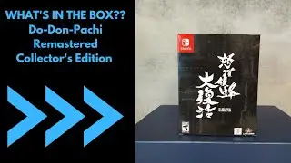 UNBOXING Do-Don-Pachi Resurrection Collector's Edition Nintendo Switch