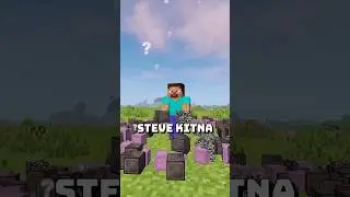 How Much Steve Can Carry Weight? #shorts #minecraftshorts #minecraft