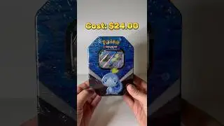 Inteleon Pokemon Card Tin Opening
