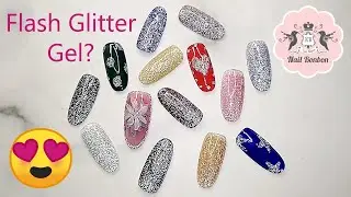 How to Use Flash Glitter Gel Polish