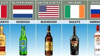 Alcohol Brands From Different Countries