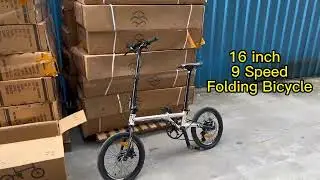 Litepro 16 inch 9 Speed Folding Bicycle special deal