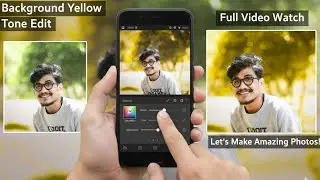 Background yellow tone edit Lightroom video #lightroom @lrbrandeditor07 