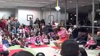 Dora the Explorer visits Skokie Public Library