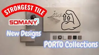 2025 Strongest & New Designs of Somany Porto QuillTouch Tile #somany