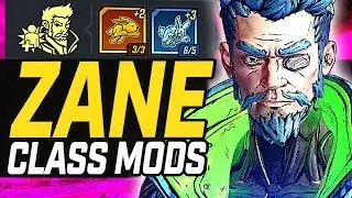 Borderlands 3 | Zane - All Legendary Class Mods & Builds (Tier List)