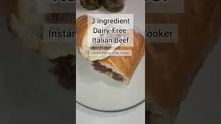 Allergy-Friendly Italian Beef (Slow Cooker or Instant Pot) #dairyfree | Happily Ever Allergy