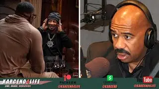 Steve Harvey giving his sidekick perks to irritate Katt Williams