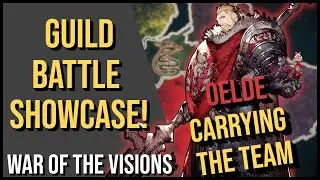 Oelde Level 120 Showcase. Guild Battles vs Yuna! | War of the Visions (FFBE)