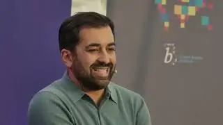 Retired Palestinian Ambassador Afif Safieh at the Beyond Borders Festival