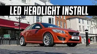 VOLVO C30 LED HEADLIGHT INSTALL + CHANNEL UPDATE