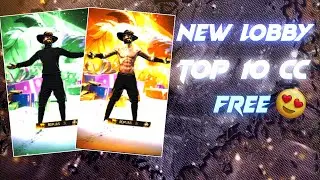 FREE FIRE NEW LOBBY CC LA LO GUYS ❤️✨| TREND CC + PNG  NEW TRND💜😍| 