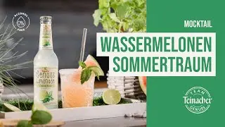 Teinacher Genuss-Mocktail: Wassermelonen-Sommertraum - saftig, frisch, pure Sommerlaune.