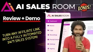 AI Sales Room Review &ndash; Turn any affiliate link into a fully automated 24/7 sales system!