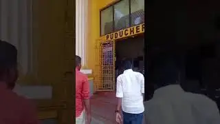 #pondicherry #railway #station #shorts #pondymarina #entrance #viralvideo