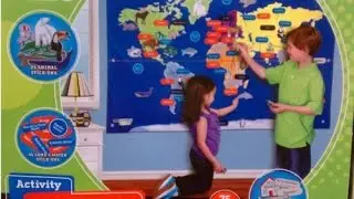 Discovery Kids Activity World Map (and a desk organizer)