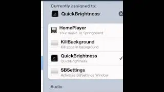 Quickly spawn your brightness bar with QuickBrightness