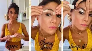 Aryana New York Brow Stamp stencil kit