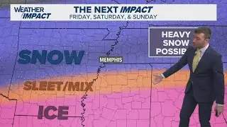Memphis weather: Significant winter storm expected this weekend