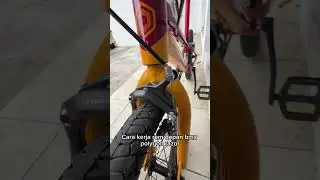 Cara kerja rem depan polygon razor #bmx #mtbindo #sepeda #onthel