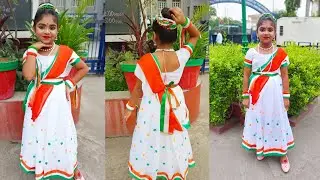 independence day makeup | 15 august makeup | bharat mata makeup | #independenceday #makeup
