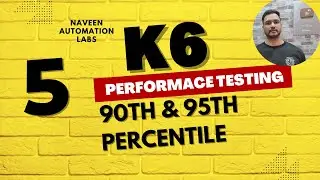 #5 - What is 90th AND 95th Percentile in Load Testing || K6 Performance Metrics