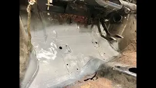 Classic Mini Clubman Budget Restoration - Toeboard Rust Removal