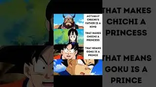 prince goku #anime #dragonball #goku #vegeta #chichi