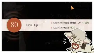 gladia reaches level 80! | feat. DPS Barbara
