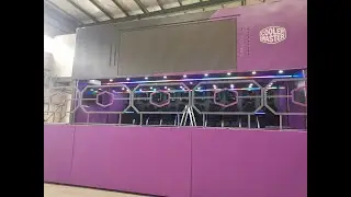 SWAN VEHICLE | LED Stage Truck with Hydraulic Lifting Screen & Expandable Stage