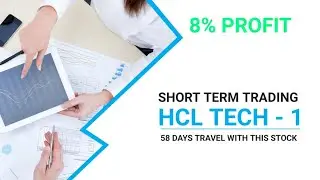HCL TECH - 1 Profit booked video - 58 days travel with this stock... 24-12-2021