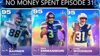 INSANE NEW TEAM! FREE COINS! HUGE SUPERBOWL REWARDS PACK OPENING! NO MONEY SPENT EPISODE 31!