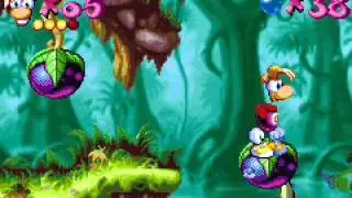 Rayman Advance: all cages level 1-1