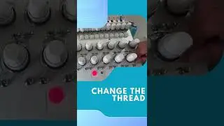 How To Change A Thread | Embroidery Maintenance