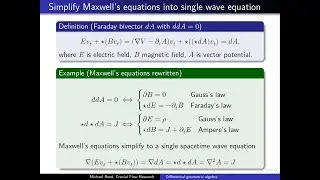 Dirac-Clifford operator & Maxwell's equations with geometric algebra