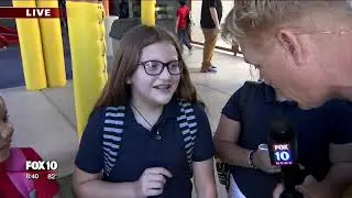 FOX10 Visits Papago Students!