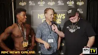 2025 NPC Teen National Championships Classic Physique Teen Overall Winner Farid Muhammad Aceto