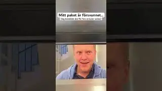Kommer aldrig komma fram i den h&auml;r takten&hellip; 🥲 #winsentw #relaterbart #humor #paket