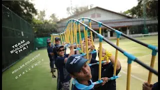Roller coaster challenge team building activity Effective communicating for corporate event Thailand