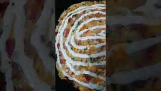 egg tomato with glass cheese #satisfying