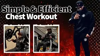 Simple But Effective Chest Workout | Improvement Season #chest #chestworkout 