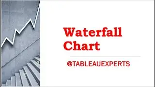 WaterFall Chart #Tableau @TableauExperts