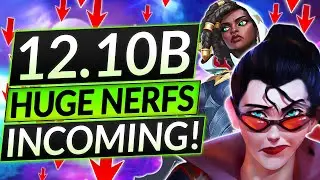 NEW PATCH 12.10B TURNS the META UPSIDE DOWN - Champions Buffs and Nerfs - LoL Guide