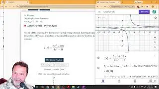 Using GeoGebra to Graph Rational Functions