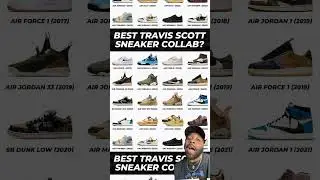 BEST TRAVIS SCOTT SNEAKER COLLABORATION IS?&hellip;&hellip;. #sneaker #travisscott #nike #airjordan