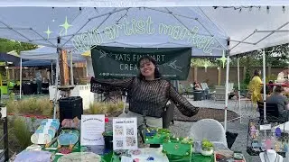420 Night Market! Art Vendor Vlog! (Atlanta night life)