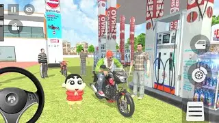 Franklin open new petrol pump in House ⛽ Indian theft auto simulator 🤩