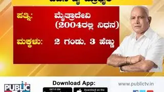 Complete Information About B.S Yeddyurappa