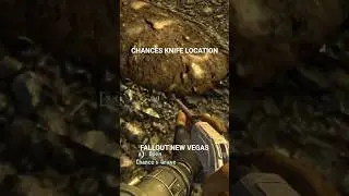 Chances Knife Unique Weapon Location In Fallout New Vegas #shorts