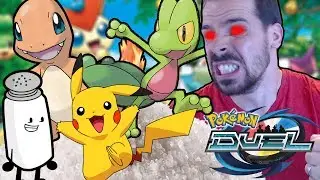 WARNING: EXTREME SALT! IS IT POSSIBLE TO WIN A MATCH WITH ONLY STARTER POKEMON IN POKEMON DUEL?